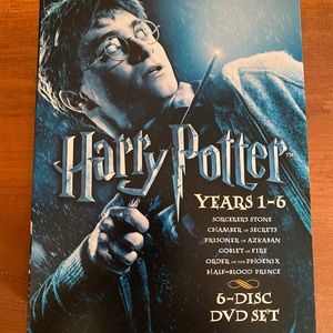 Happy Potter Years 1-6 Disc DVD Collection
